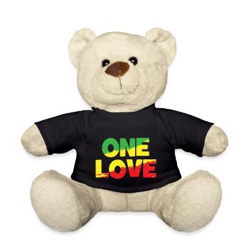 ONE LOVE - Musique Reggae - Musik - Nounours - noir - Devant