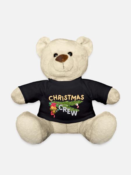 Christmas Crew Fichtenzweig - Teddy - Schwarz