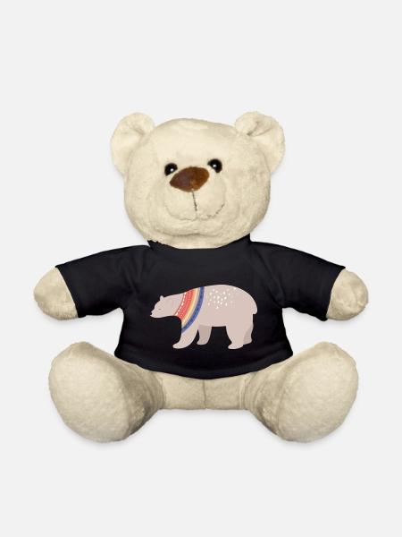 Weihnachten Eisbär - Teddy - Schwarz