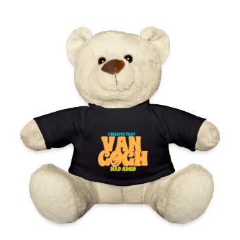 ADHD Van Gogh - Nounours - noir - Devant