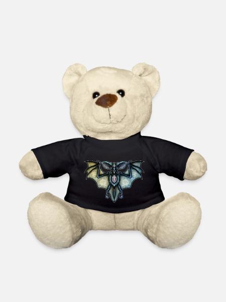 Fledermaus - Teddy - Schwarz