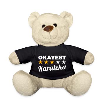 Durchschnittlicher Karateka - Teddy - Schwarz - Vorne
