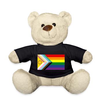 Disability Pride - Teddy Bear - black - Front