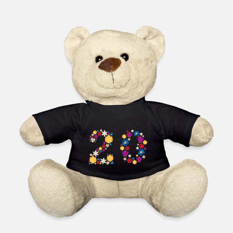 Flowers 20 - Teddy - Schwarz