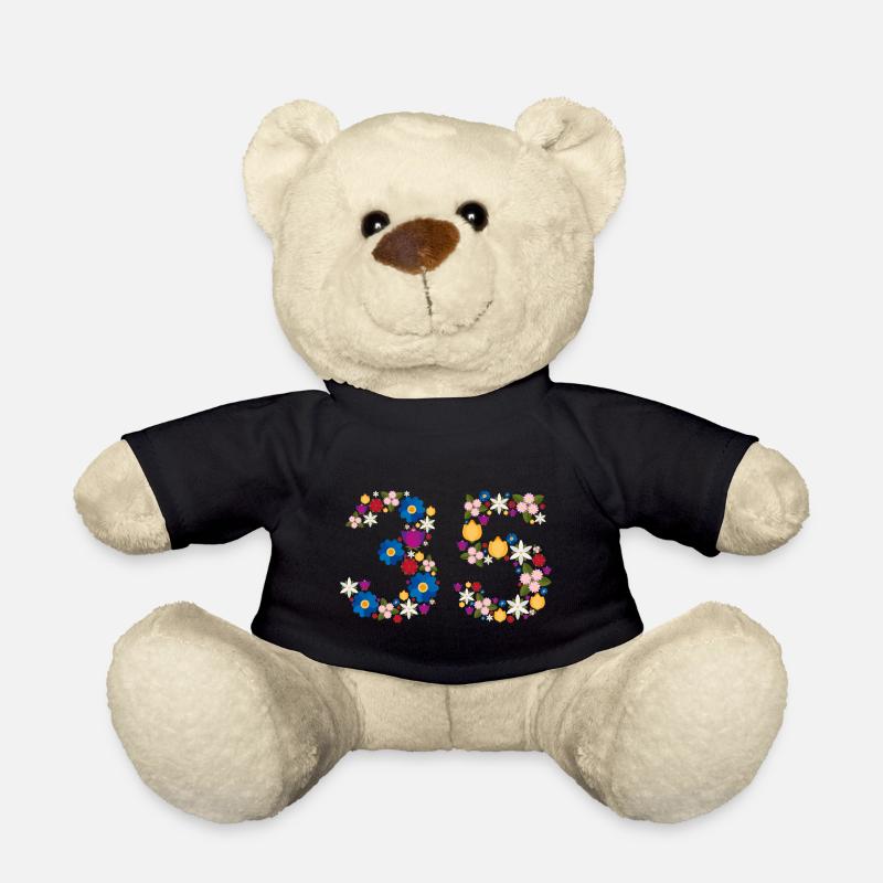 Flowers 35 - Teddy - Schwarz