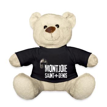 Monjoie Saint Denis Lys Chevalier de France - Nounours - noir - Devant