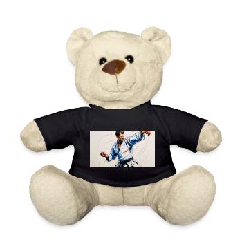 Martial art and Japanese dynamism - Teddy Bear - black - Front