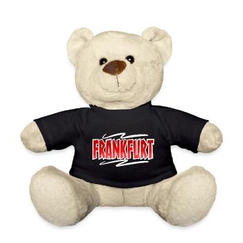 Frankfurt - Teddy Bear - black - Front