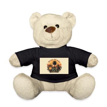 Vintage Moroccan Lounge Café - Teddy Bear - black - Front
