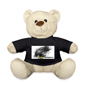 Illustration de forte auto-motivation - Nounours - noir - Devant