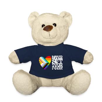 🌈♿ Diversify Your Feed–Progress Pride&Disability - Teddy - French Navy - Vorne