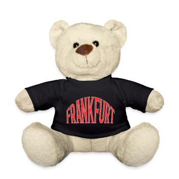 Frankfurt - Teddy Bear - black - Front
