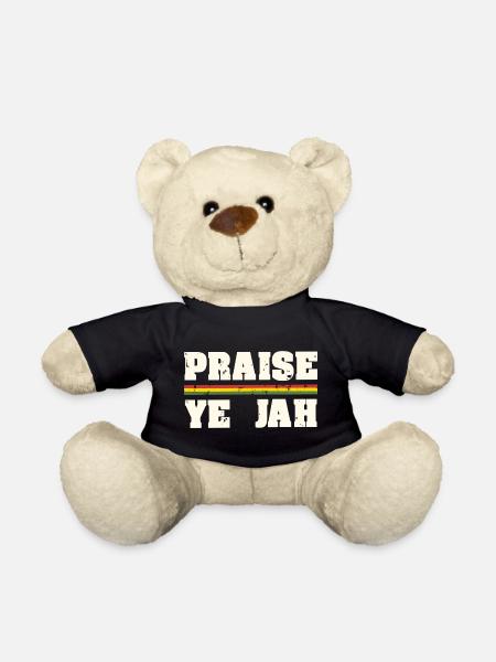 Praise Jah - Teddy - Schwarz