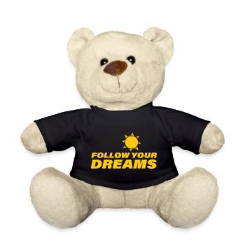Follow Your Dreams - Teddy Bear - black - Front
