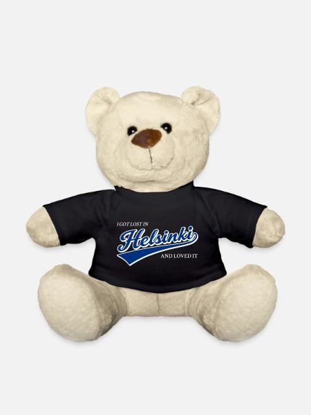 Je me suis perdu à Helsinki et j’ai adoré - Nounours - noir