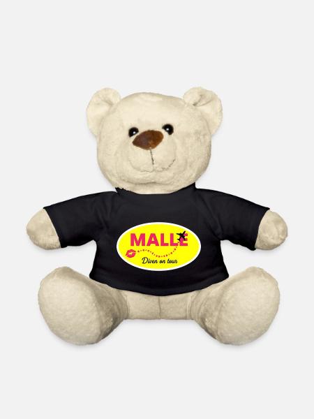 MALLE: Diven on Tour - Teddy - Schwarz