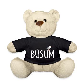 Büsum Möwe - Teddy - Schwarz - Vorne