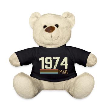 May 1974 - Teddy Bear - black - Front
