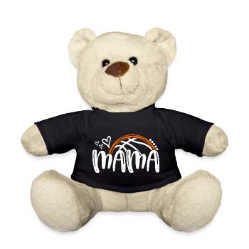 Mama Hoop Herz - Teddy - Schwarz - Vorne