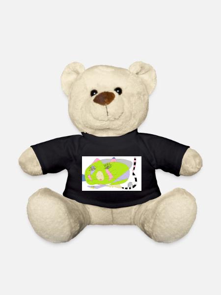Elefant - Teddy - Schwarz