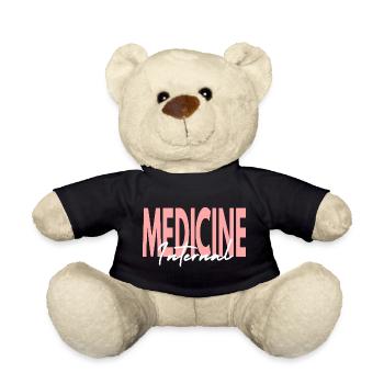 Innerer Mediziner Arzt Gift - Teddy - Schwarz - Vorne