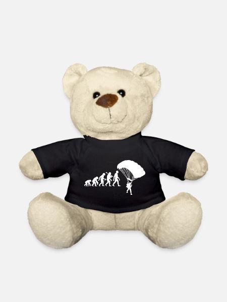 Fallschirmspringer Evolution Fallschirm - Teddy - Schwarz