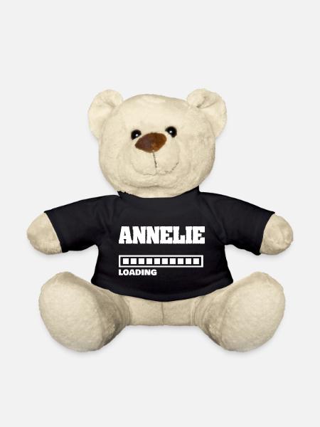 Annelie als Geburt - Teddy - Schwarz