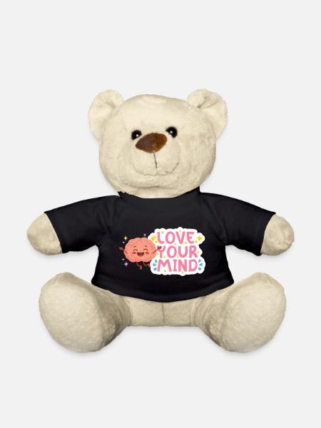 Liebe deinen Geist - Teddy - Schwarz