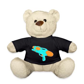 pistolet à eau - Nounours - noir - Devant