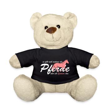 Es gibt noch anderes als Pferde? - Teddy - Schwarz - Vorne