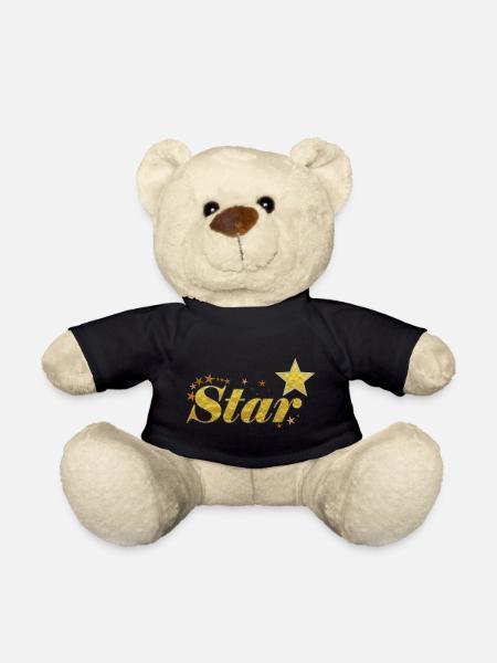 star - Nounours - noir