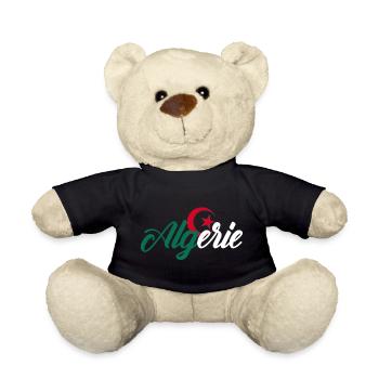 Algeria - Teddy Bear - black - Front
