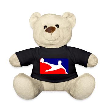 Fussball Soccer - Teddy - Schwarz - Vorne