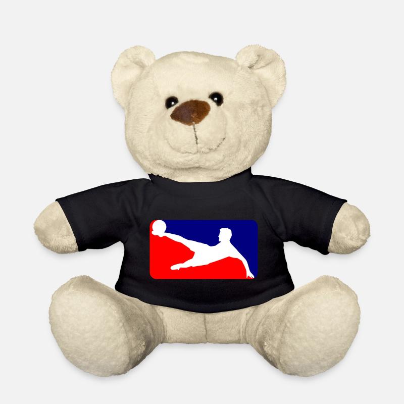 Soccer soccer - Teddy Bear - black