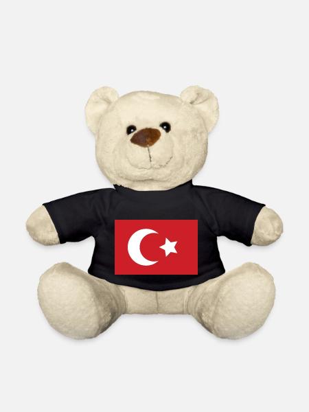 Flagge des Osmanischen Reichs - Teddy - Schwarz