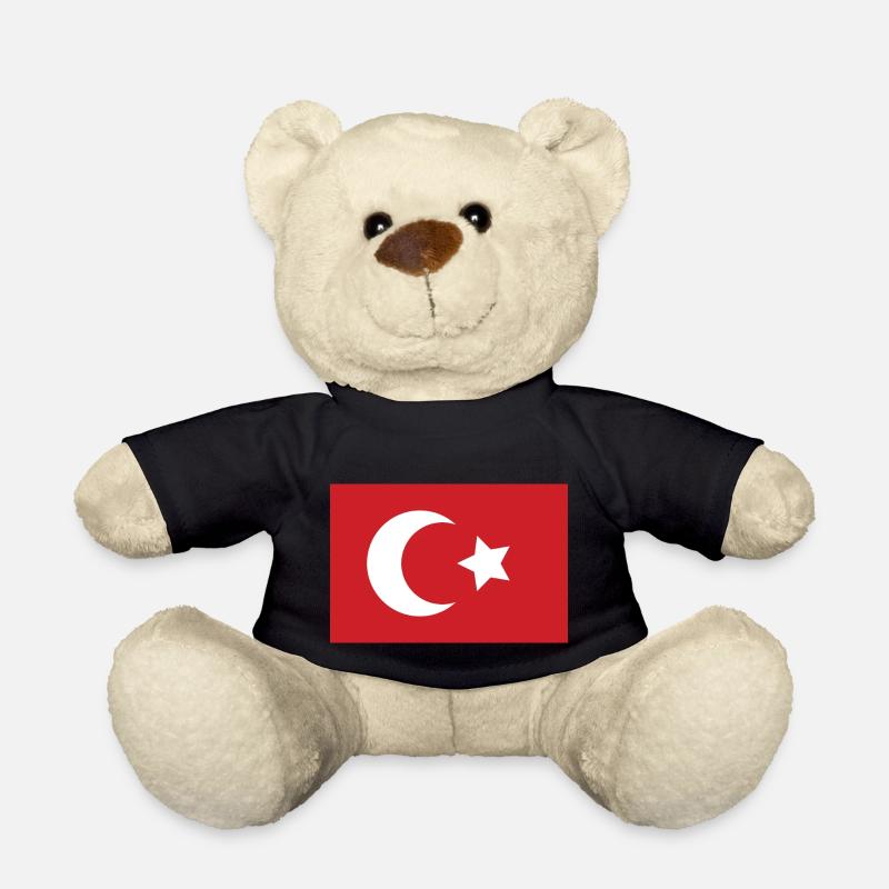 Flagge des Osmanischen Reichs - Teddy - Schwarz