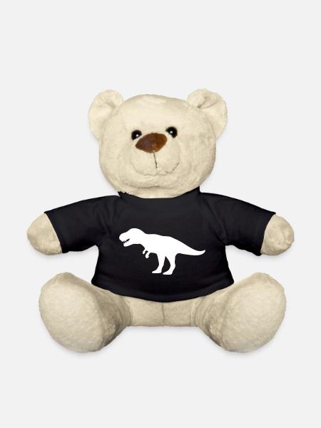 dinosaur - Teddy Bear - black