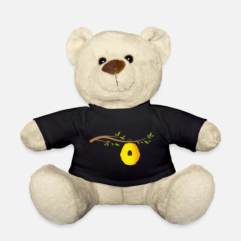 Bienenstock an einem Ast Wildbienenstock - Teddy - Schwarz