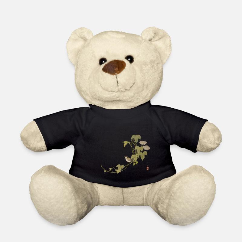 Impression japonaise - Nounours - noir