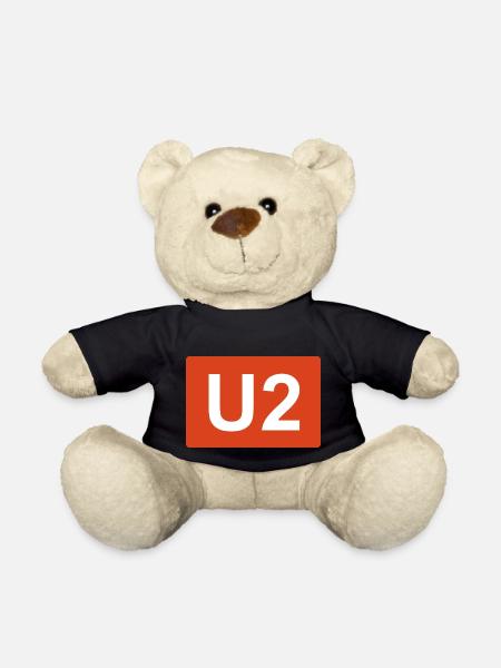 Berlin U-Bahn Linie U 2 Schild - Teddy - Schwarz