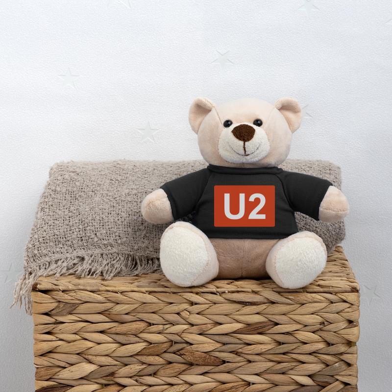 Berlin subway line U 2 shield Teddy Bear