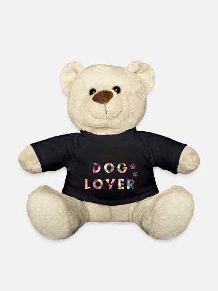 Amoureux des chiens - Nounours - noir