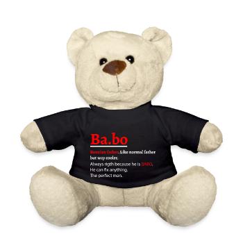 Babo bosnian BytheManzanitas - Nounours - noir - Devant