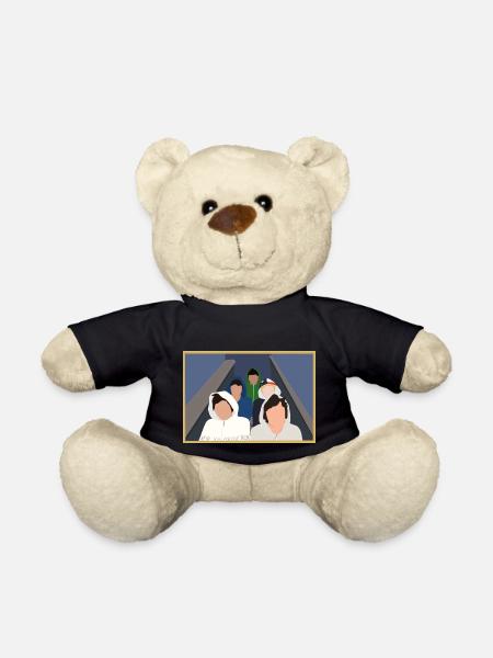Boys stairs - Teddy Bear - black