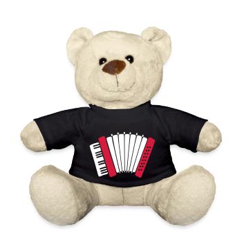 Akkordeon - Teddy - Schwarz - Vorne