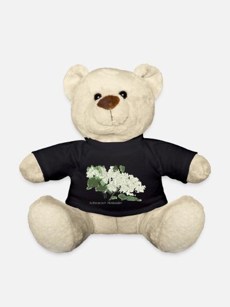 Schwarzer Holunder - Teddy - Schwarz
