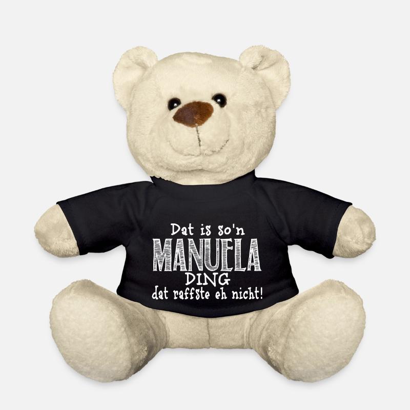 manuela - Teddy - Schwarz