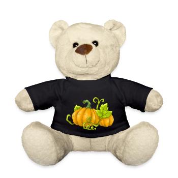 Kürbis - Teddy - Schwarz - Vorne