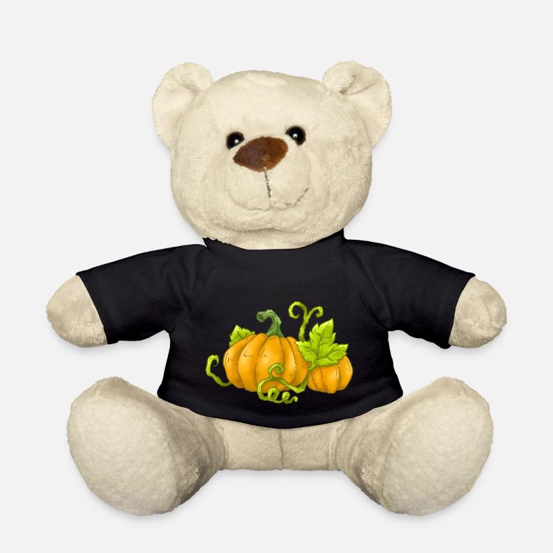 Kürbis - Teddy - Schwarz