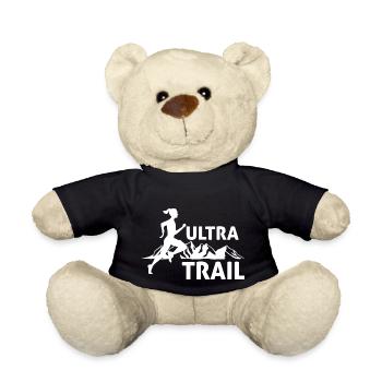 Ultra Trail Women T-shirt - Teddy Bear - black - Front